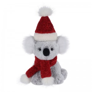 Кајсија јагнешко Божиќно вид коала Полнета животинска мека кадифна играчки