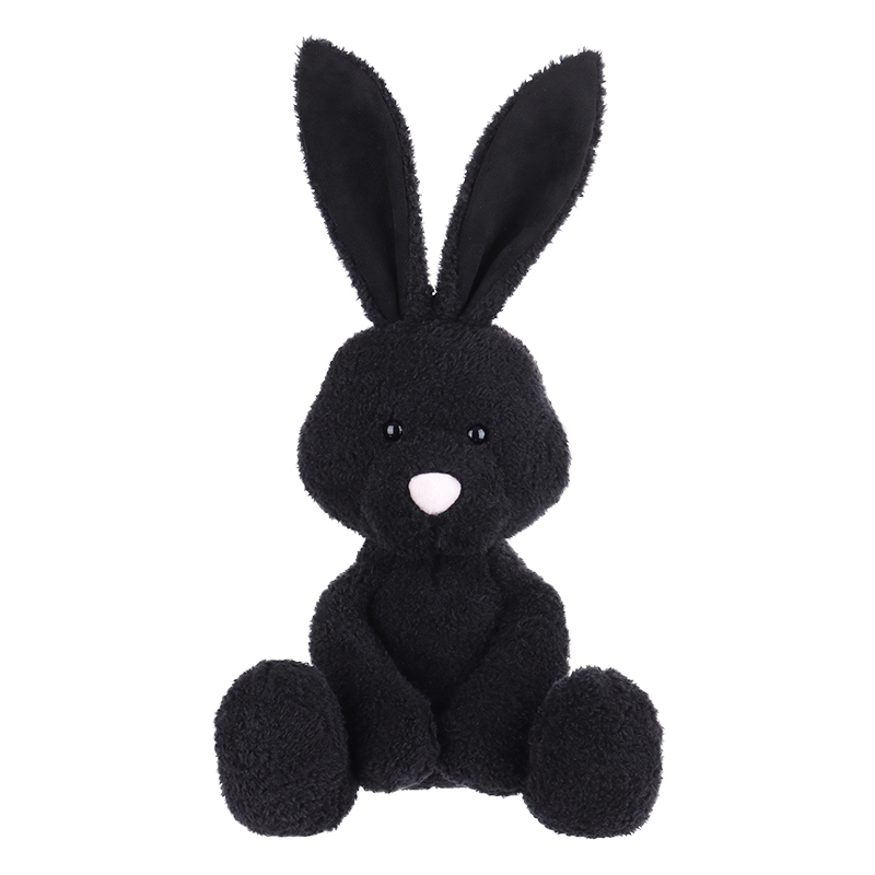 Apricot Lamb Velvet Bunny-black Stuffed Animal Soft Plussh Toys
