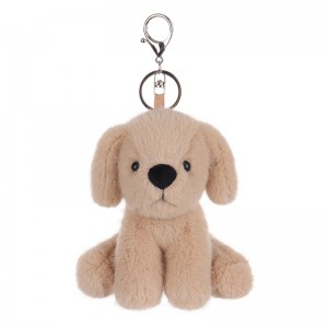 Apricot Lamb® Taupe Labrador Key Chain Stuffed Animal Soft Plussh Toys