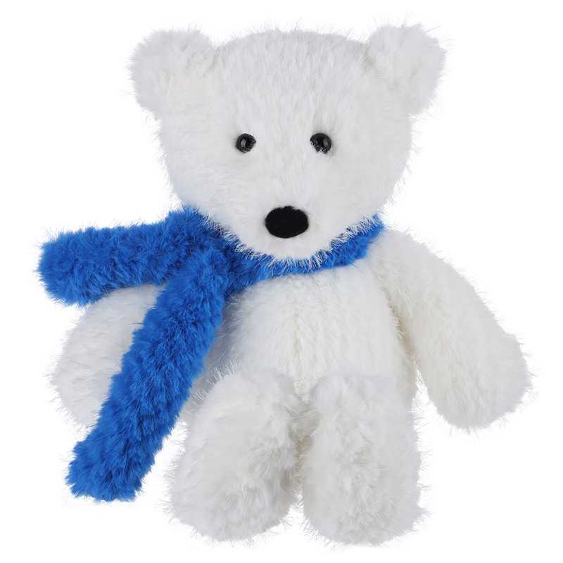 Morelowy jagnięcy zimowy niedźwiedź polarny wypchane zwierzę miękkie zabawki pluszowe