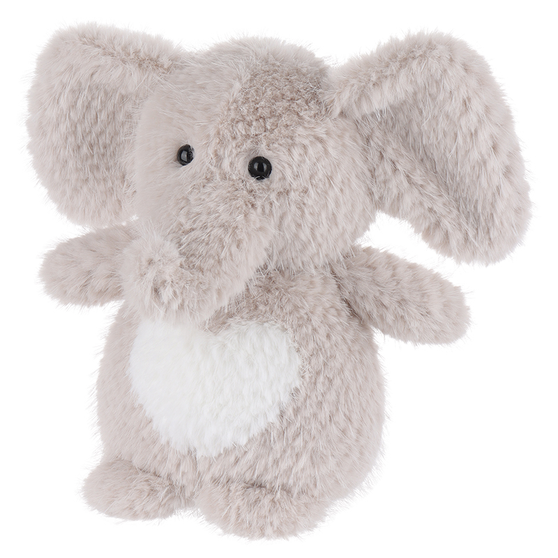 Абрикосовый ягненок, обнимающийся слон, мягкие плюшевые игрушки