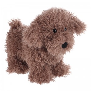 Apricot Lamb stand Teddy-dark brown Stuffed Animal Soft Plush Toys