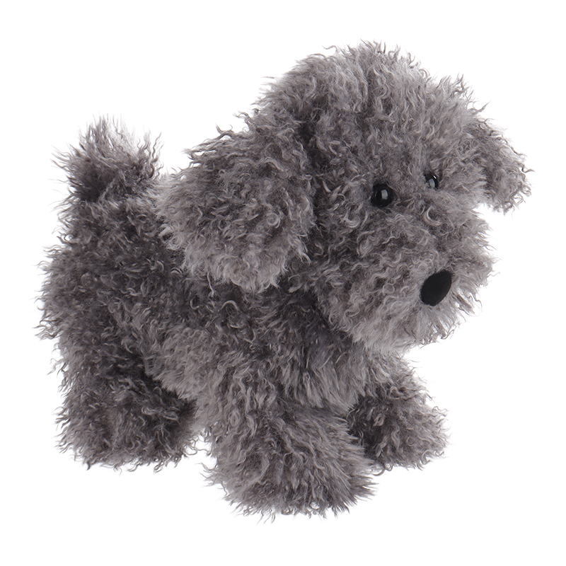 Apricot Lamb မတ်တတ်ရပ် Teddy-dark gray Stuffed Animal Soft Plush Toys