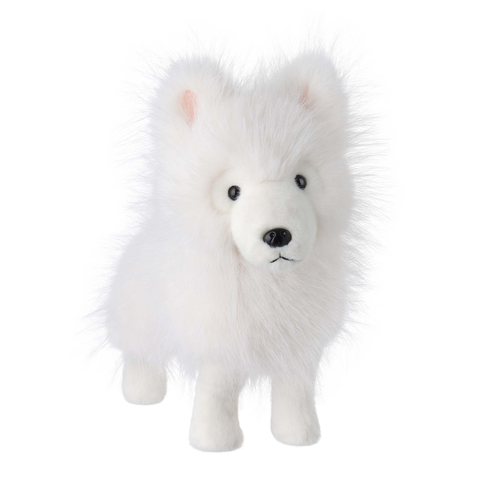 Apricot Lamb Snow samoyed dog Stuffed Animal Soft Plush Toys