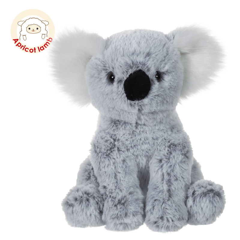 Mekane plišane plišane igračke siva koala u boji jagnjetine boje marelice