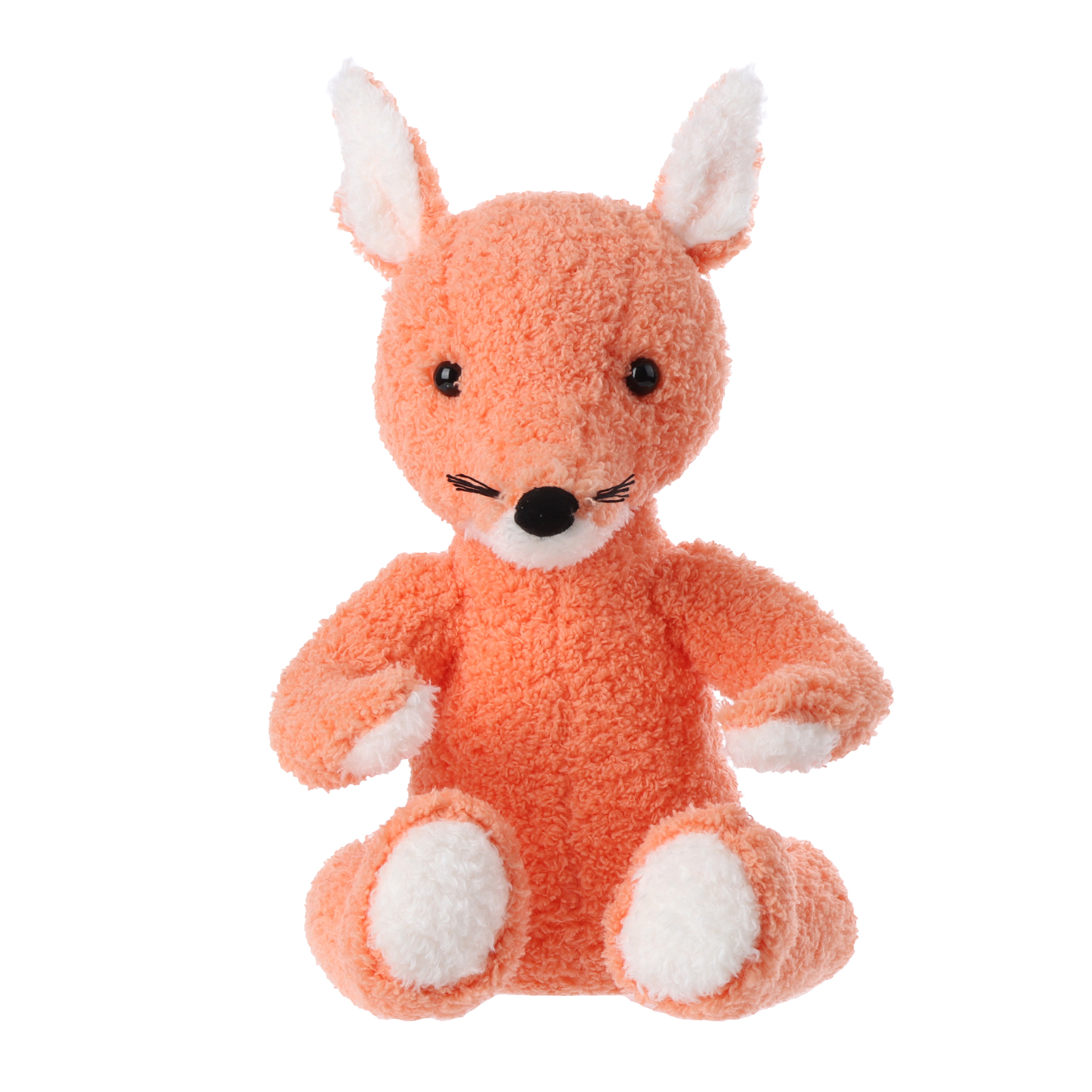 Зардолу Барраи Chubby Fox мариновани Animal Soft Plush бозичаҳои