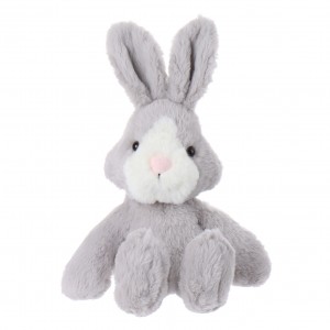 Зардолу Барра Cornfield Грей Bunny мариновани Animal Soft Plush бозичаҳои
