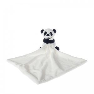 Apicot Lam Plush Toy Panda Sekuriteit Kombers Baby Lovey Opstopte Dier