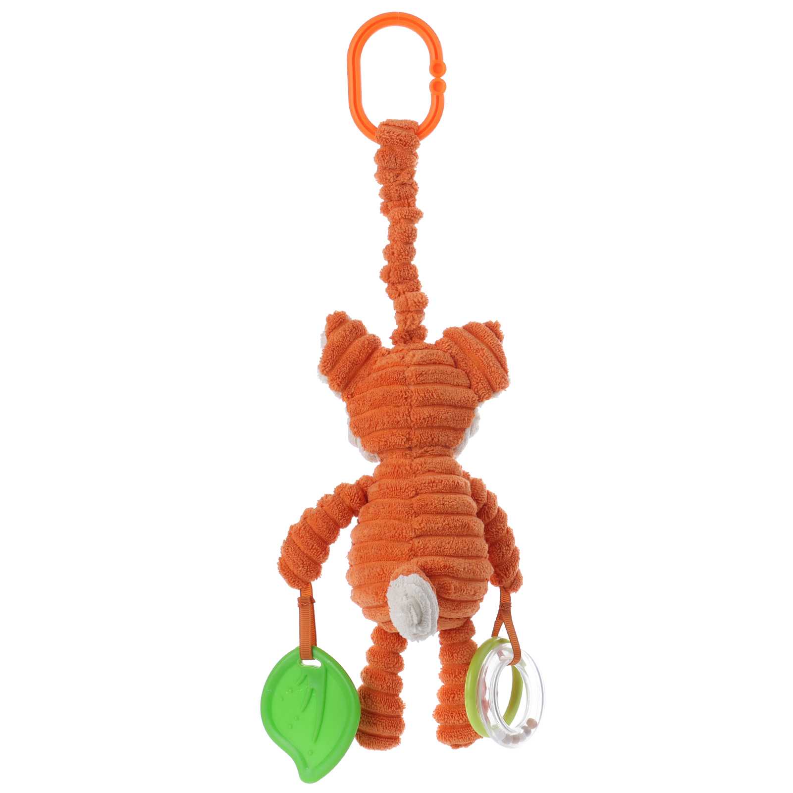 Apricot Lamb Teether-Fox լցոնված կենդանիների փափուկ պլյուշ խաղալիքներ