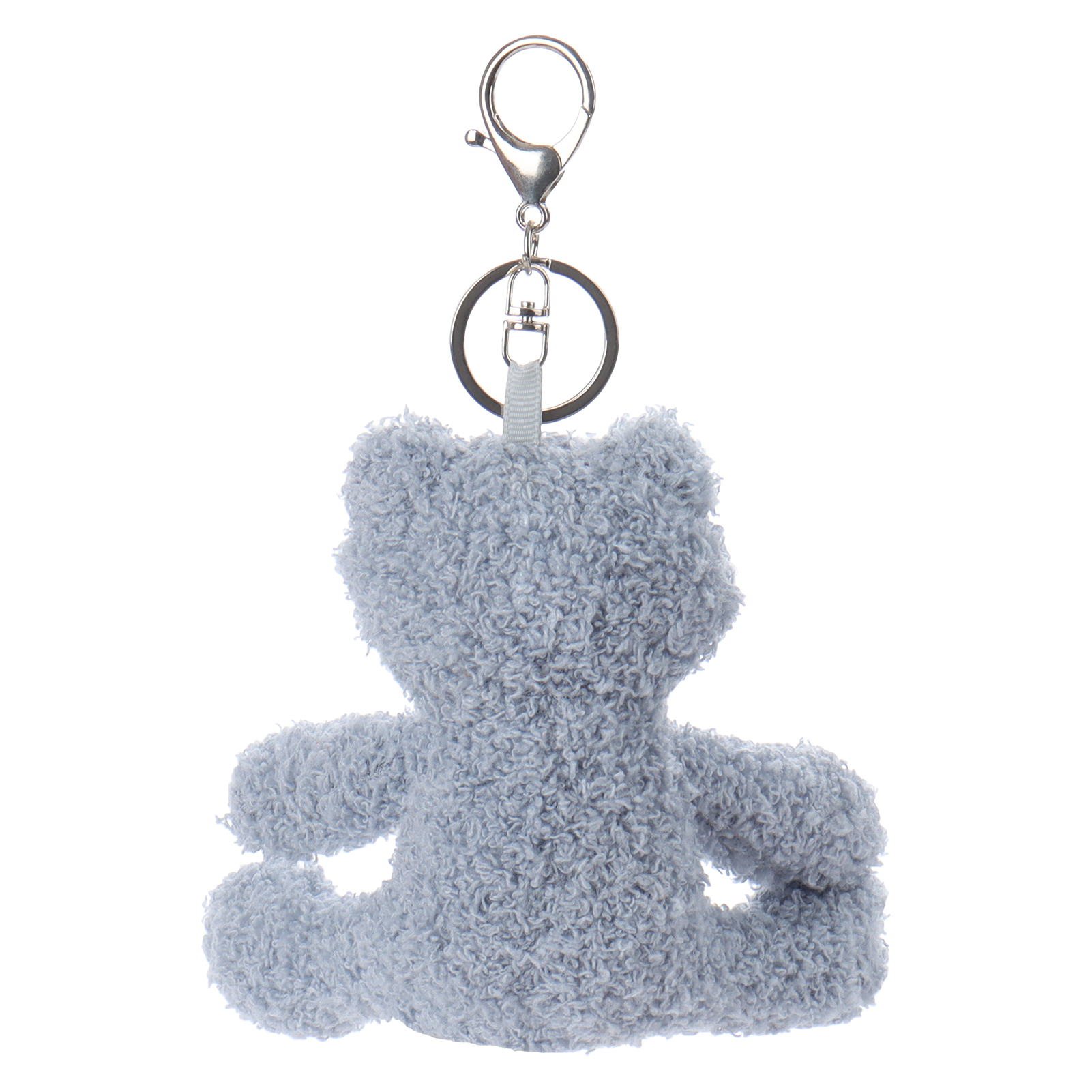 Apricot Lamb Velvet Frog Keychain-Blue Stuffed Animal Soft Plush Keychain