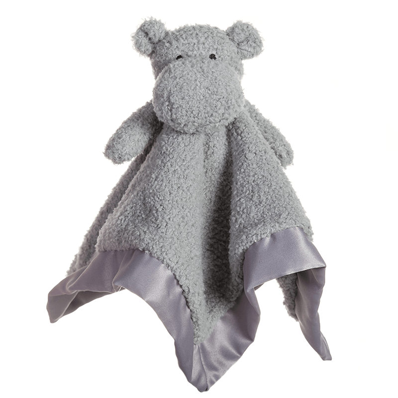 Apicot Lamb Plush Toy Hippo Security Blanket Baby Lovey Stuffed Animal
