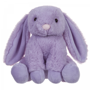 М’які плюшеві іграшки «Абрикосовий баранчик», фіолетовий кролик