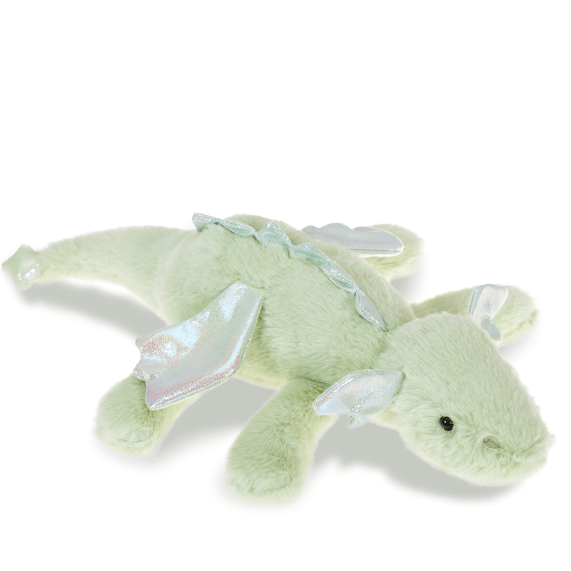 М’які плюшеві м’які іграшки «Абрикосовий баранчик», зелений лежачий дракон