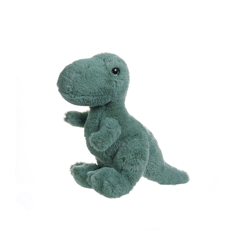 Меки кадифни играчки од јагнешко зелени диносауруси од кајсија