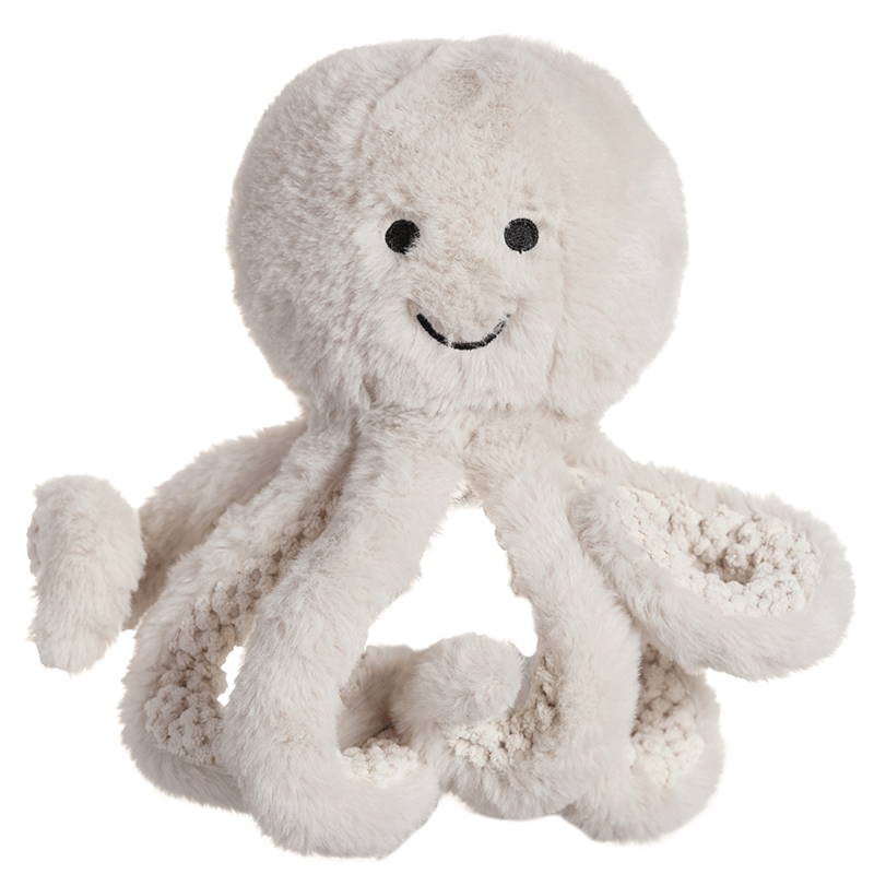 Apricot Lamb Beige Octopus Stuffed Animal Soft Plush Toys