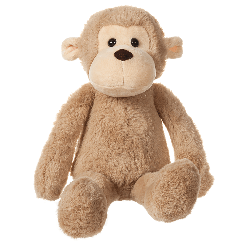 Apricot Lamb ສີນ້ຳຕານອ່ອນ Monkey Stuffed Animal Soft Plush Toys