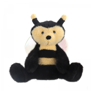 Horse Plush Toy Manufacturers –  Apricot Lamb Wheat Bee Stuffed Animal Soft Plush Toys – LERONG TOYS
