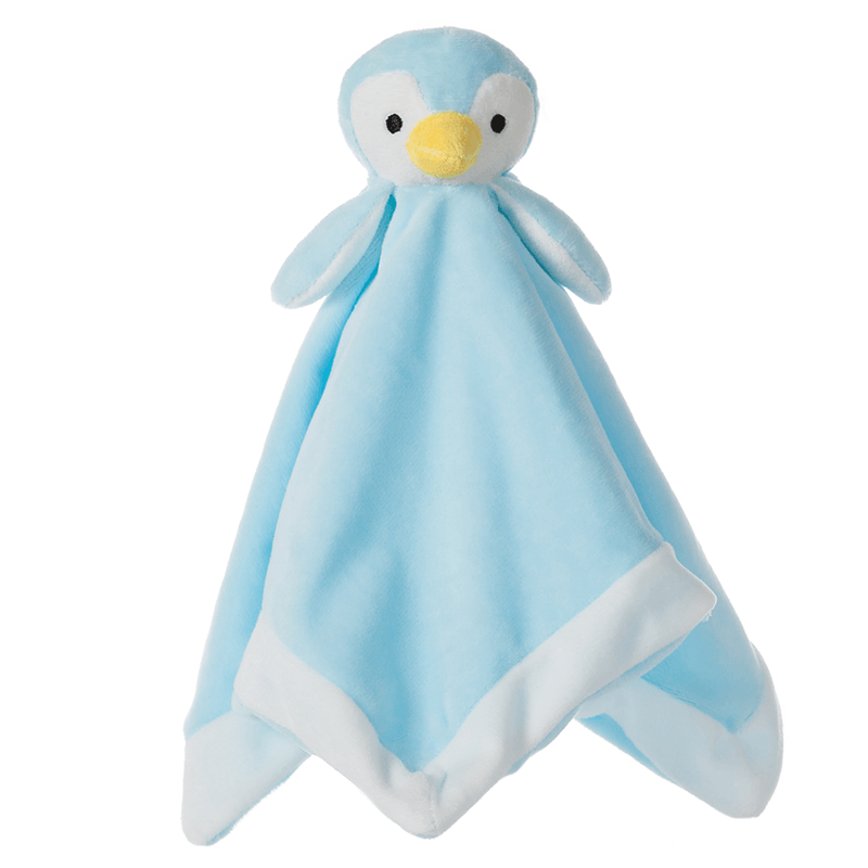 Apicot lamb plush penguin security blanket baby lovey stuffed animal