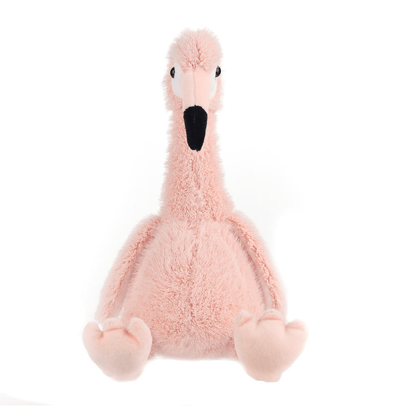 Apricot Lamb ဂျုံ Flamingo Stuffed Animal Soft Plush ကစားစရာ