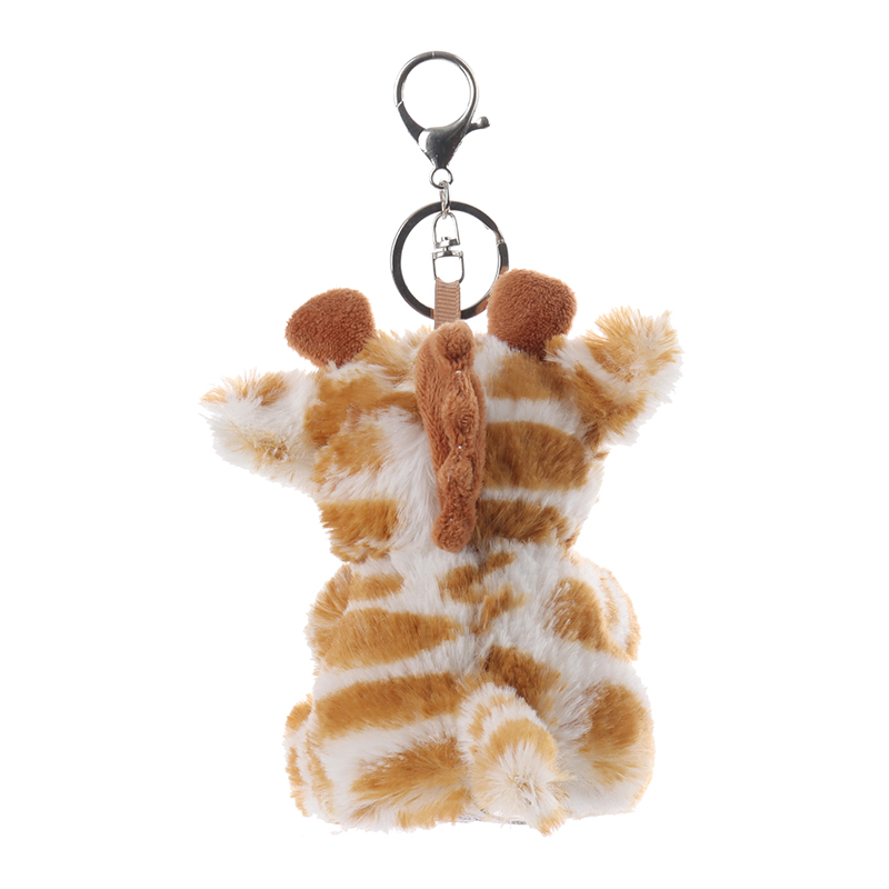 Ծիրանի գառան բանալի- ընձուղտ լցոնված կենդանիների փափուկ պլյուշ խաղալիքներ