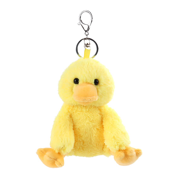 Abrikoos Lam Plush Velvet Duck Stuffed Animal Keychain