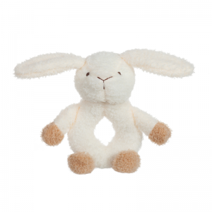 Abrikot Lamb Bunny Rattle