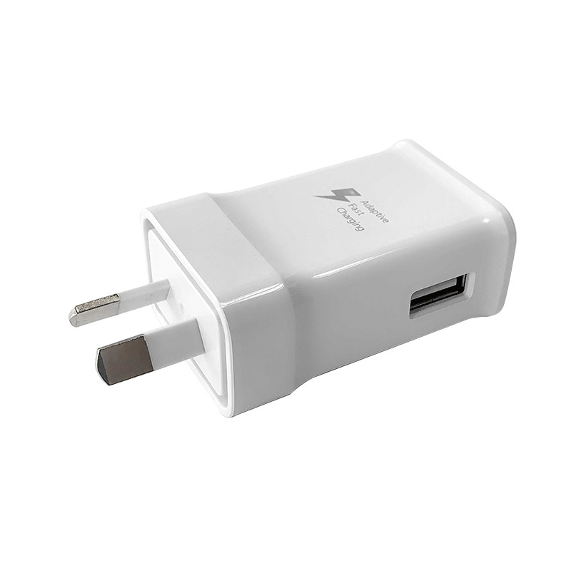 Samsung 10w USB वाल चार्जर Austrialia Plug 2.1amp सेल फोन पावर एडेप्टरहरूको लागि