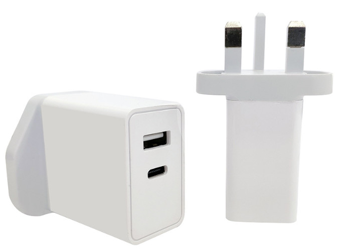 30 Вт 2 порти PD Fast Wall Charger Plug Type C Multi Port USB Charger Super Fast Charger Apple Usb C Wall Charger