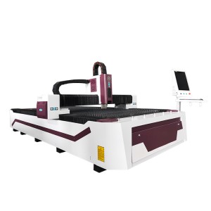 Garantia de qualidade 2kw 3kw CNC máquina de corte a laser de fibra de metal para aço inoxidável/aço carbono/alumínio/cobre
