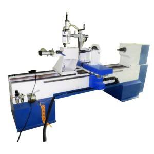 Jinan Single Axis CNC Wood Turning Lathe Machine for Staircase