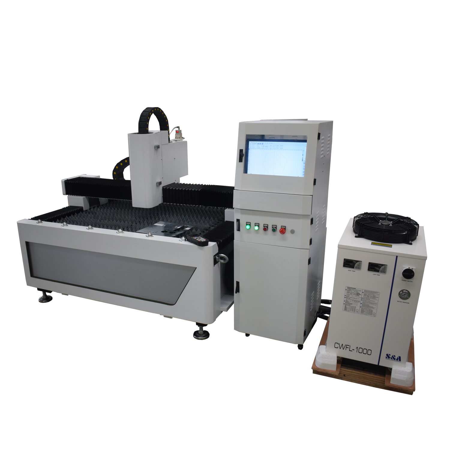 Xina CNC Fabricació 1390 1000w màquina de tall làser de fibra per a metall