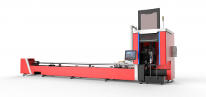 Fabriksforsyning 2060 firkantrør fiberlaserskæremaskine til rustfrit stål