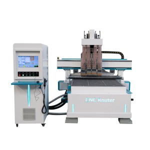 Hot Sale Wood Door Making Machine Atc 3 Axis Woodworking Machinery 1325 CNC Router
