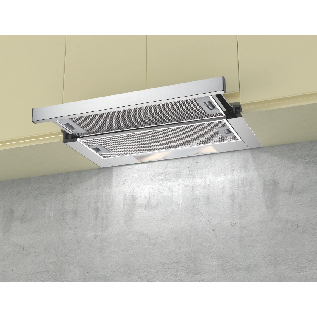 60cm Integrated Telescopic Cooker Hood with 2-speed Extraction 906/909