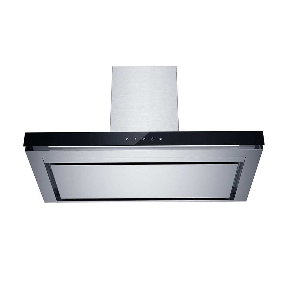 T-shape Chimney Cooker Hood Touch Control Chimney 129 60/90cm