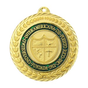 Children students creative metal medal custom basketball football soccer games Campus sports commemorative medal