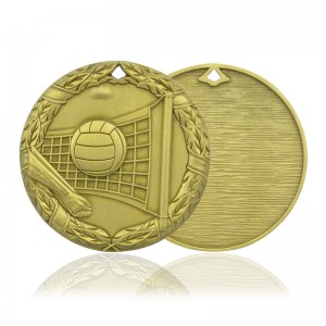 Заводське виробництво Сувенір Золото Срібло Мідь Метал Футбол Волейбол Баскетбол Спортивні медалі Медальйон на замовлення