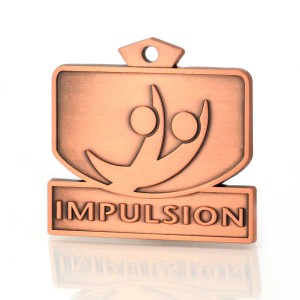 Wholesale Cheap Custom Blank Gold Silver Copper Plated Souvenir Metal Sports Award Medal En Trophy