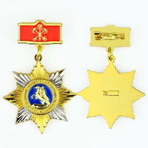 Marathon Sports Personalized Award Medallion Custom Zinc Alloy Sublimation 3D Engrave Plating Metal Souvenir Military Medal