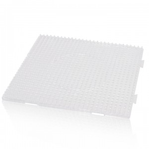 Artkal beads Clear Large Square Linkable Pegboard para sa 5mm Midi Beads