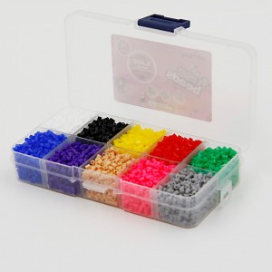 Εκπαιδευτικό Παιχνίδι CC10 Artkal Fuse Σετ Δίσκοι Χάντρες Συμπεριλαμβανομένου 10 Χρωμάτων 5400 Χάντρες Σετ Κουτί Hama Perler Beads