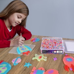 Artkal Glow In Dark Color 5mm Hama krelles Hama Perler krelles komplekti bērniem Diy izglītojošas rotaļlietas