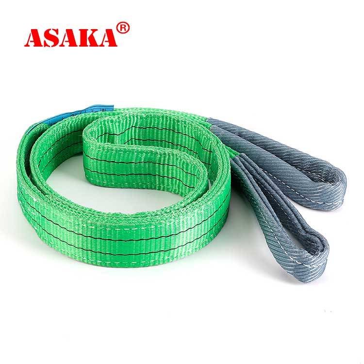 CE certification High quality polyester flat webbing sling