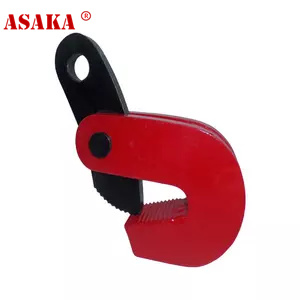 Forged Horizontal Metal Lift Plate Hoist Lifting Clamp with Tongue