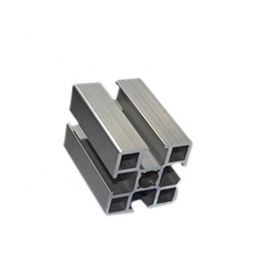 Perfil de ranura en V industrial de aluminio de serie completa