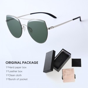 9051 Титаниумски очила за сонце за жени