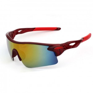 9181 Fahrradbrille, Motorradbrille, Motorradbrille, Outdoor-Sonnenbrille, polarisierte Sport-Sonnenbrille