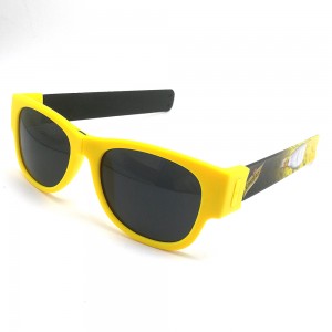SP8008 특허 선글라스 접이식 선글라스 슬랩 선글라스 편광 선글라스 소매 선글라스 실리콘 선글라스 손목 선글라스 곡선 선글라스 강판 선글라스