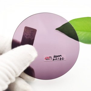 Solbriller Lens-Høykvalitets PC-objektiv 65mm 2,0mm 4C Multi Color