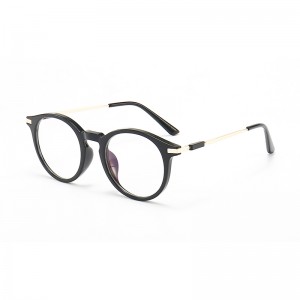 Velkoobchodní móda Nový příchod Unisex počítačové brýle s kulatým rámem Brýle pro chlapce a dívky s kulatým rámem proti radiaci Brýle s blokováním modrého světla